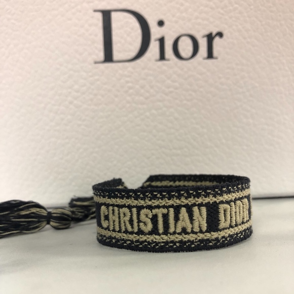 dior friendship bracelet blue